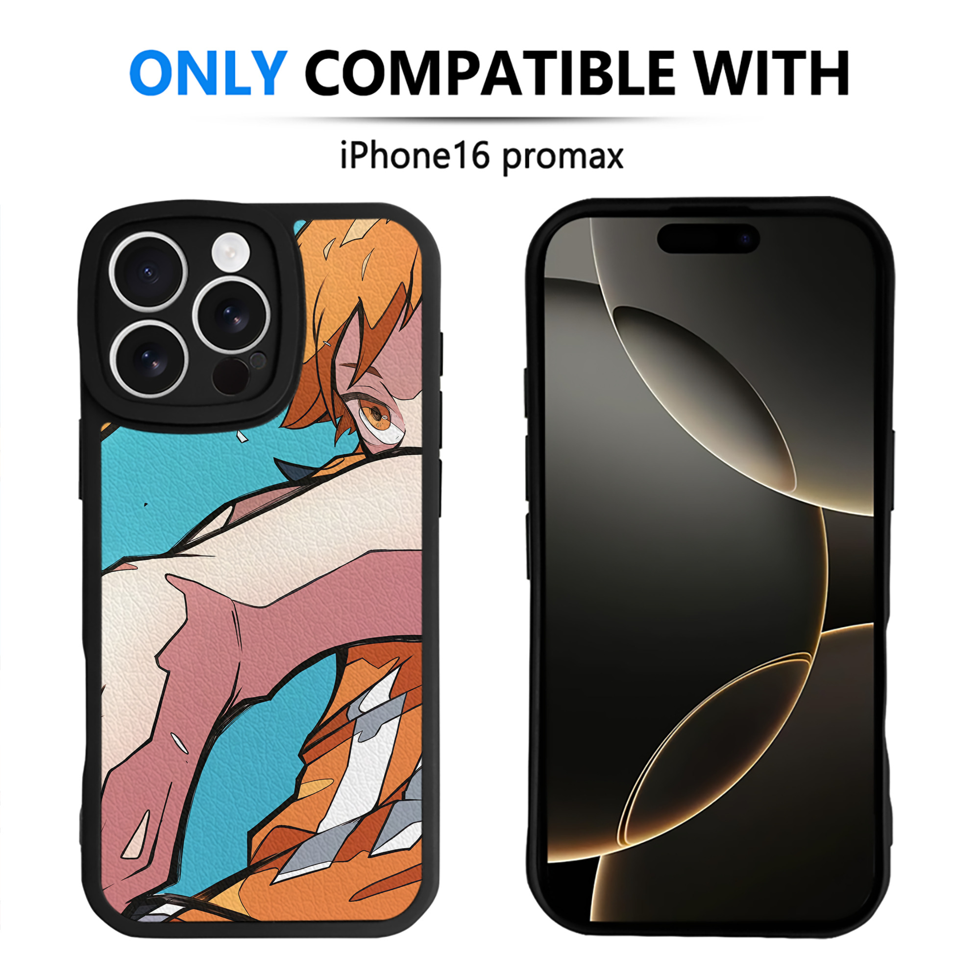 （画像用） ハイキュー!! Haikyu!! 【iPhone 16シリーズ対応】シリコンスマホケース（レザー調） 材質：シリコン